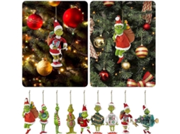 18 Enfeites De Natal Do Grinch Olysi Shop