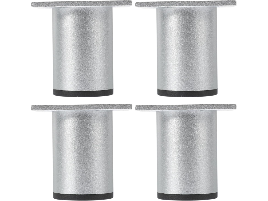 Conjunto De 4 Pés De Sofá De Metal Resistentes, Com Extensões Para Mesa.