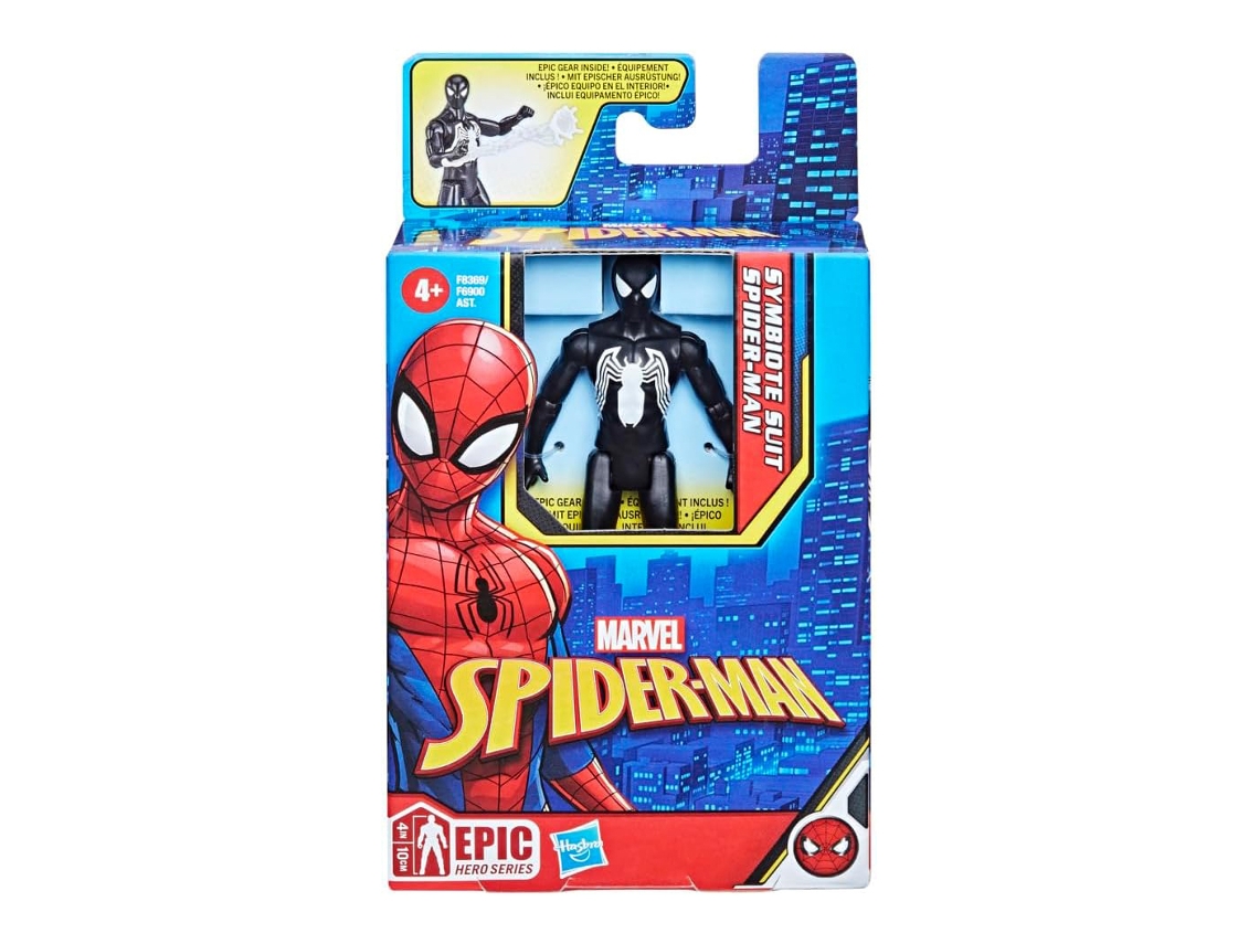 Spider-Man - Mini Figura Symbiote Suit Spider-Man HASBRO