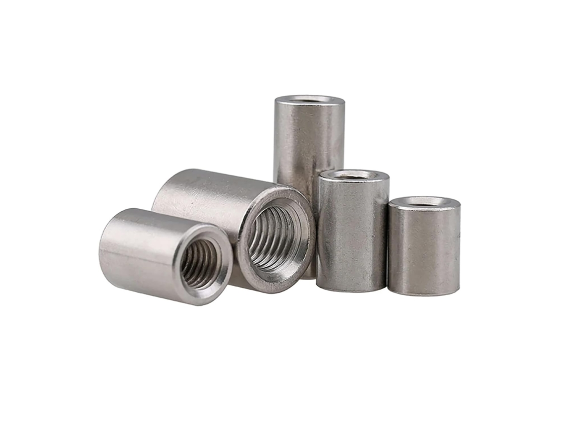 Porca Redonda De Conexão Estendida M2 Em Aço Inoxidável M14 304 1 Peça M8x20x25
