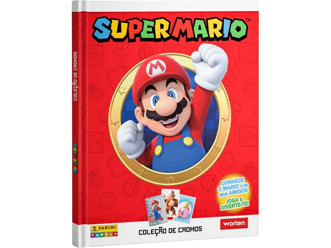 CADERNETA PANINI SUPER MARIO