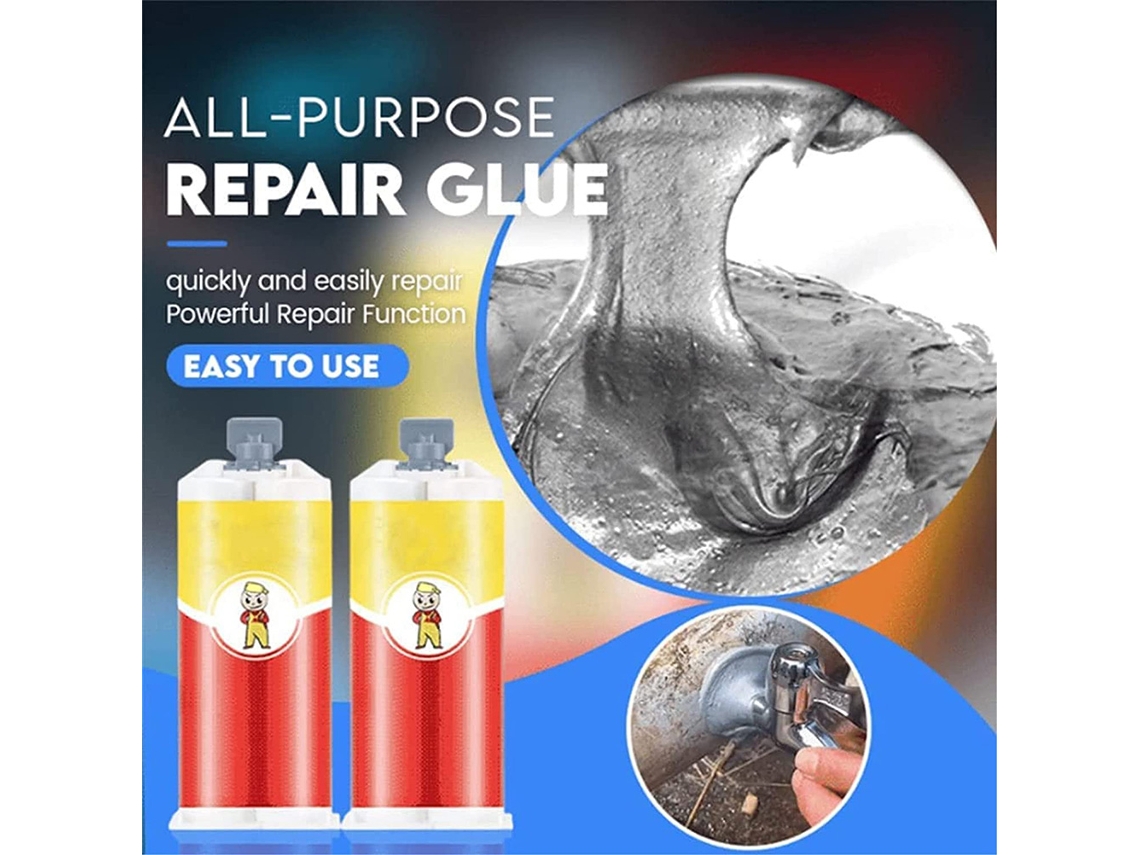 Laxiscreed Cola Multiusos Para Reparações E Soldadura Industrial | Resistente A Altas Temperaturas