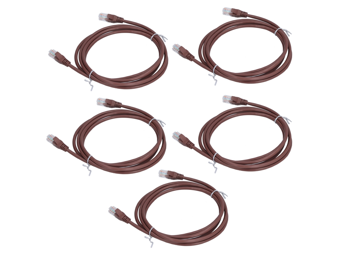 Cabo De Rede Lan Ethernet Gigabit Cat5 Utp Sem Blindagem De 100 Metros Aquaforge