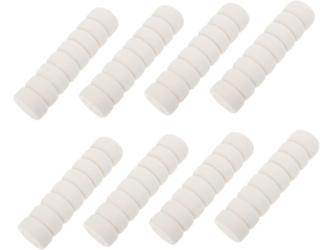 Conjunto De 8 Capas Protetoras Para Maçanetas Porta, Decoração Natalina, Antiestáticas E Anticongelantes, Em Eva