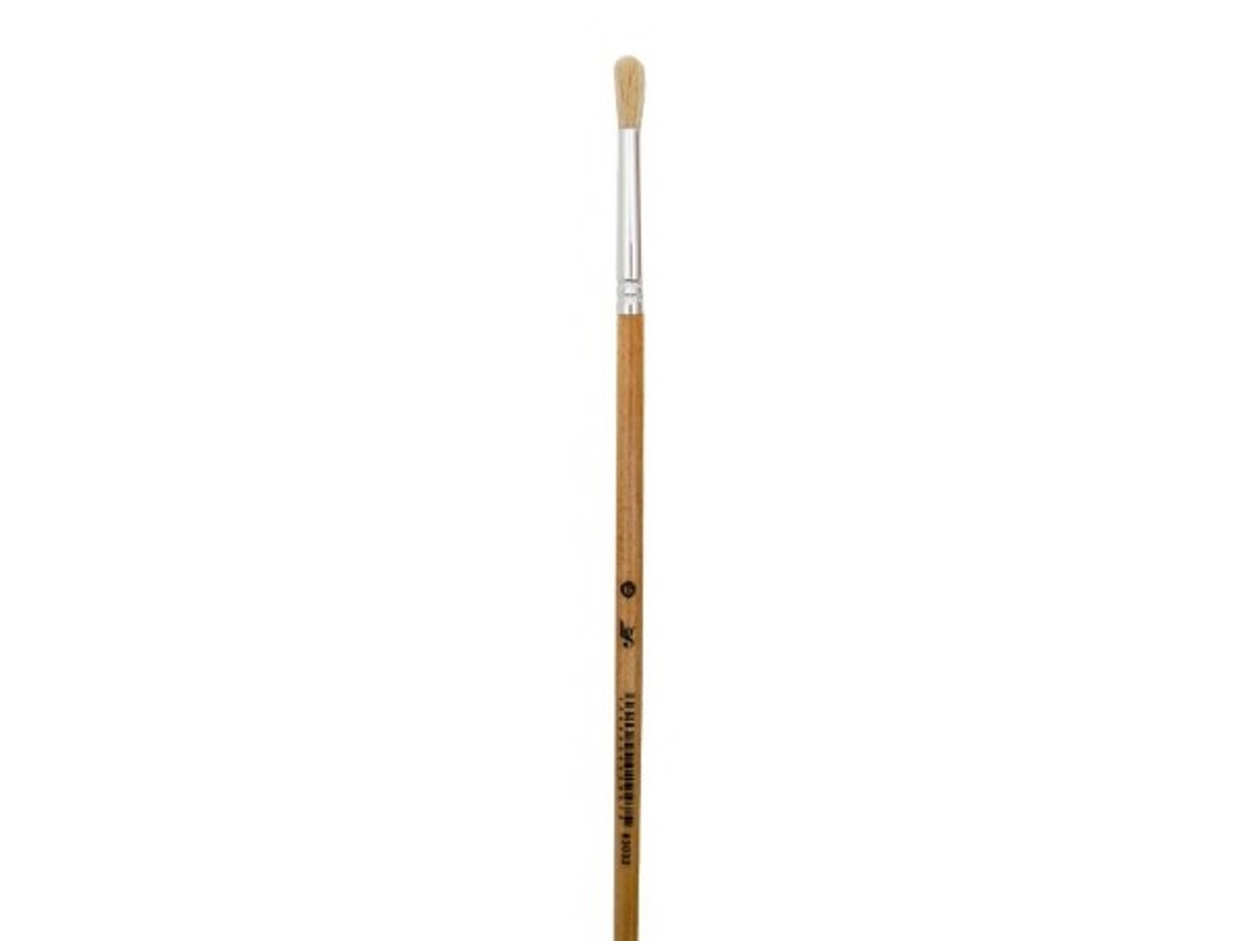 Pincel LG Nº6 Natural Redondo C. Comprido 83032