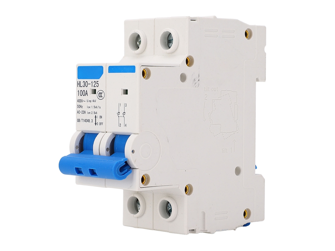 Interruptor de Circuito Isolador 2p HL30 125 | S/MARCA