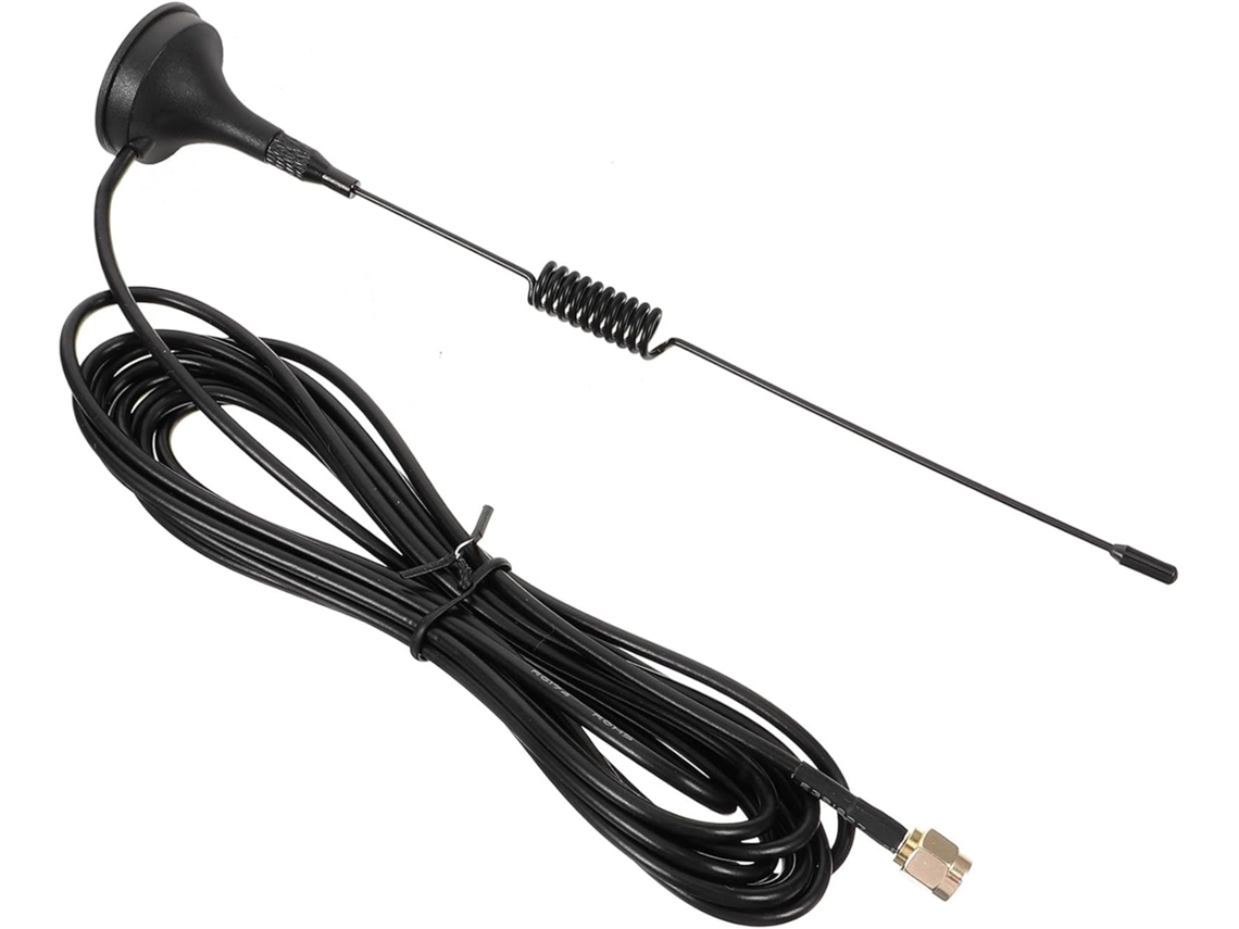Suporte Magnético para Caminhão e Antena Automóvel, Fixação Confiável.