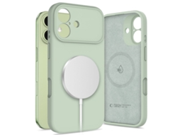 Capa De Silicone Tech-protect Magsafe Para Iphone 17 Com Proteção Magnética.