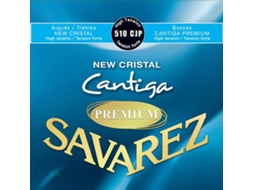 Savarez Conjunto de Cordas Clássico Novos Agudos de Cristal Baixos de Corda Ch