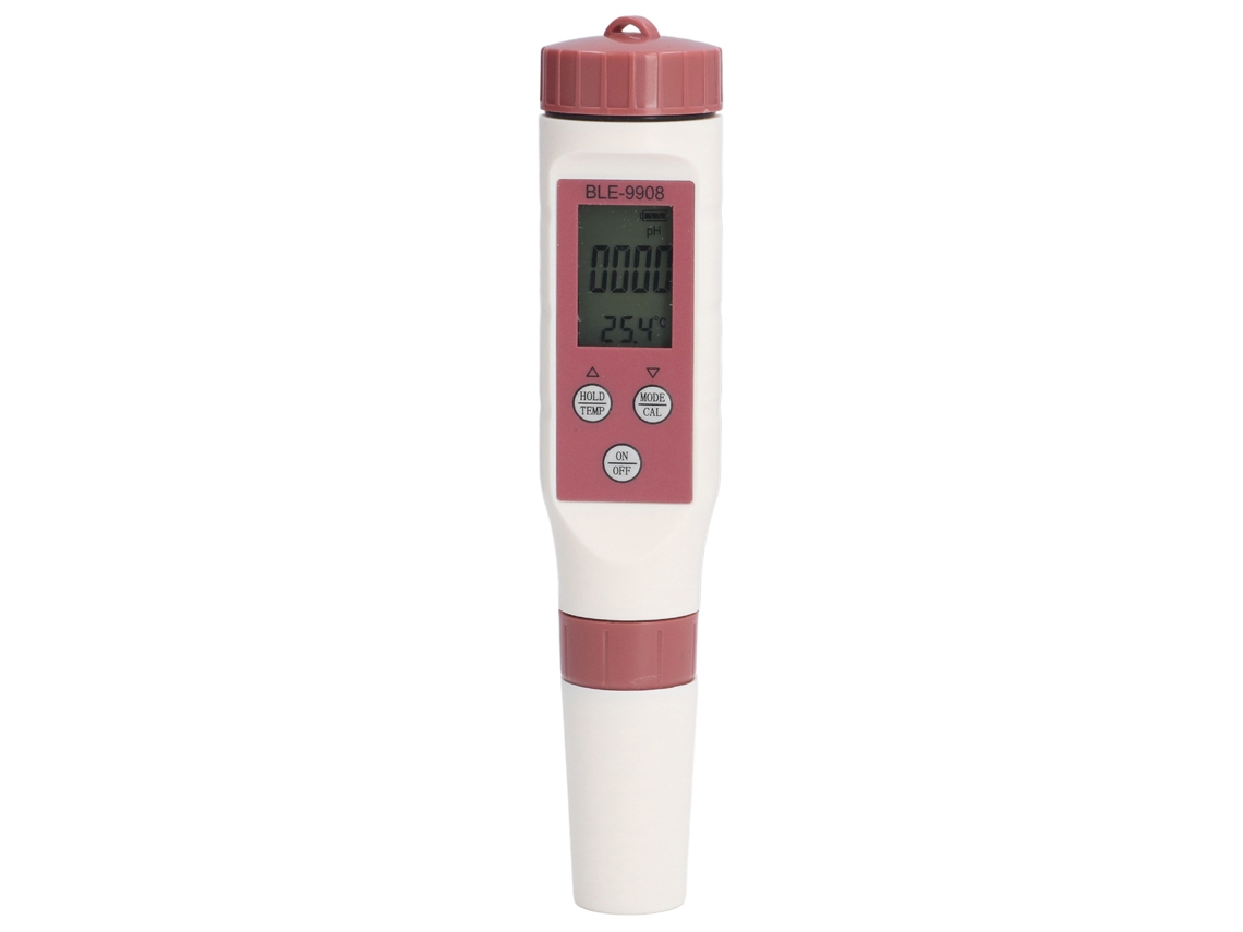 Medidor Digital de Qualidade da Água com Salvamento Automático de Dados e Detector pH Sensível | S/MARCA