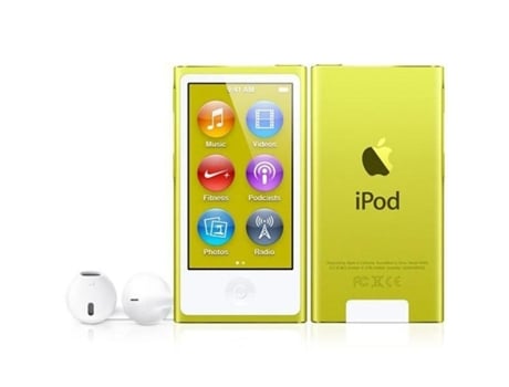 Apple iPod Nano 16GB Amarelo … Roxio (7ª Geração)