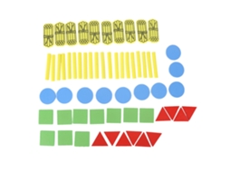 Mali blocos Geométricos Magnéticos 60pcs Brinquedo Educativo Infantil 3+ Madeira Segura