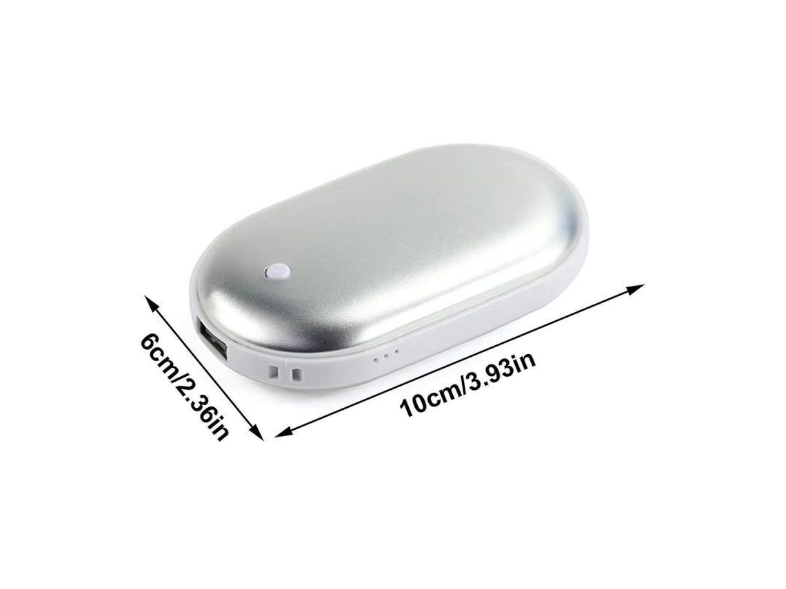 Aquecedores de Mãos Recargáveis 2 em 1, Usb, 5200mah | S/MARCA