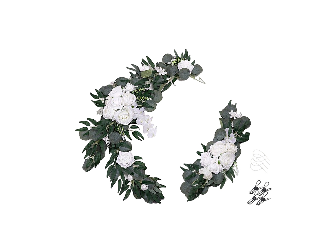 Conjunto De 2 Flores De Papel Laxiscreed Para Decoração De Casamento Com Vareteiras De Flores Artificiais