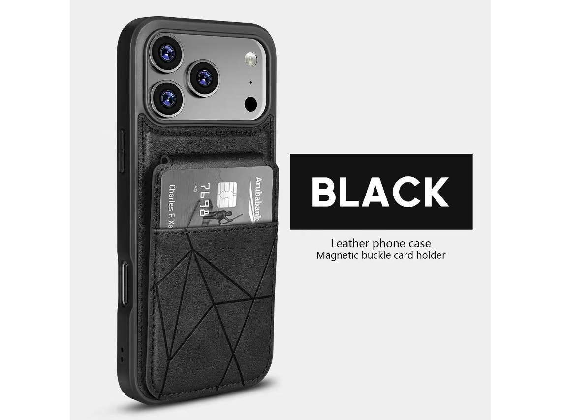 Capa Para Celular Samsungsung/capa De Couro/porta-cartões (2 Em 1)preto - Samsung S22