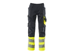 Calças Grandes Com Bolsos Para Joelheiras Safe Supreme 15679 Cinzento 60 / 32 MASCOT