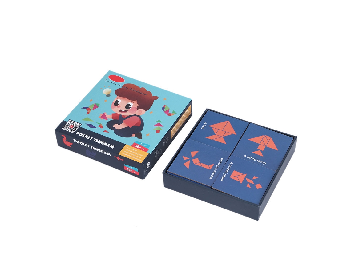 Walshlxq jogo de Quebra cabeça Geométrico de Madeira para Crianças, Brinquedo Educativo Tabuleiro de Quebra cabeça Infantil