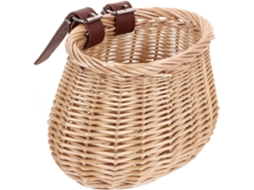 Cesta Infantil Dianteira Para Bicicleta, Rattan, Suporte Para Celular, Para Compras, Piqueniques, Deslocamentos Urbanos E Armazenamento No Guidão