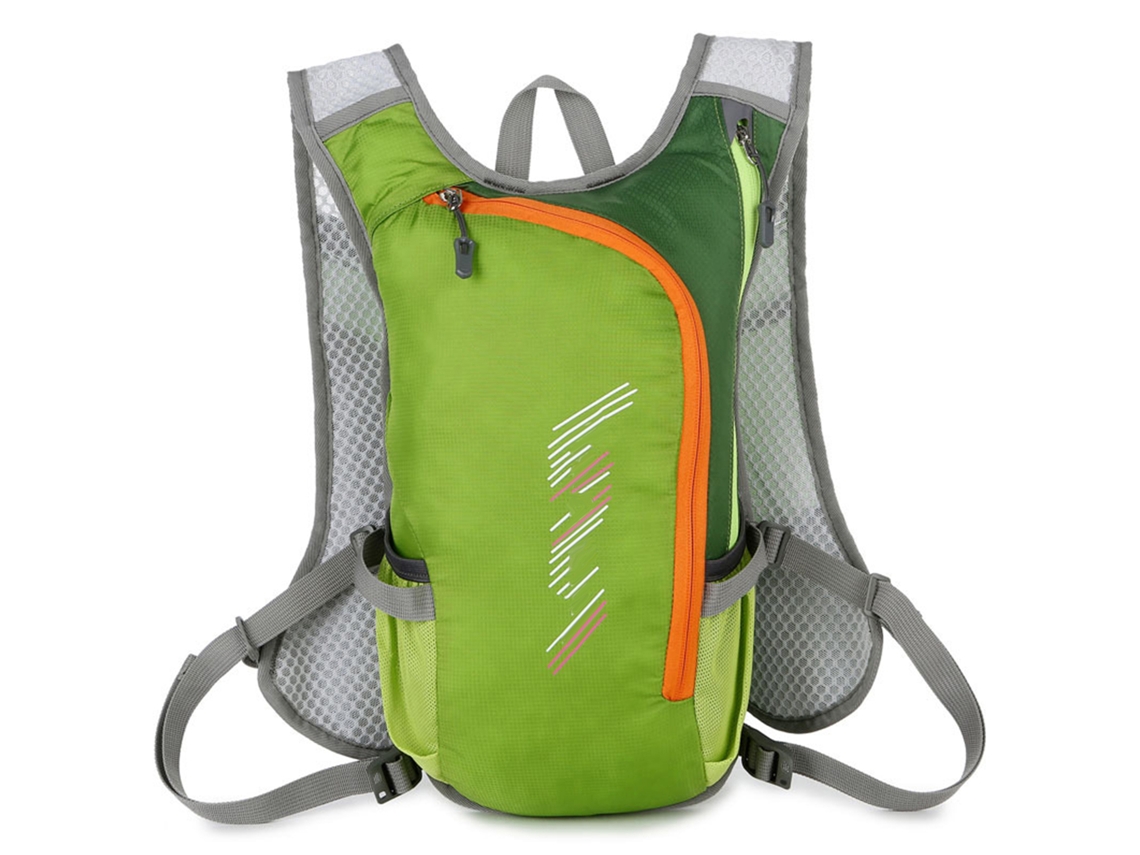 Mali mochila Hidratação Nylon Reflexiva com Compartimento 2l para Caminhada Corrida Ciclismo