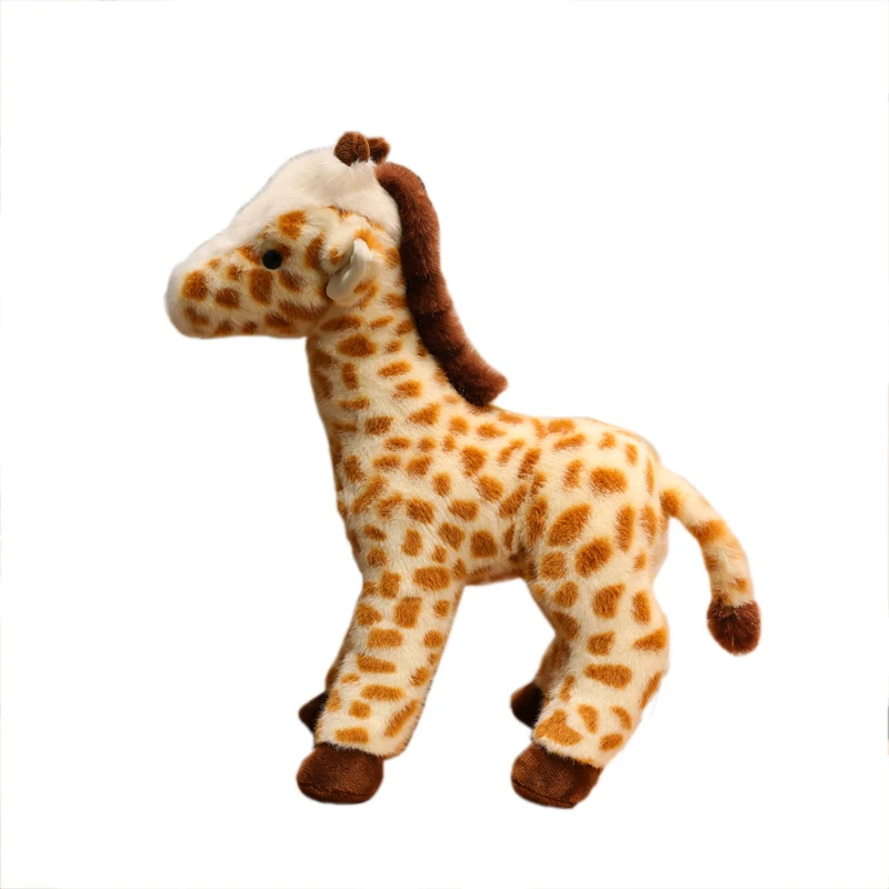 Girafa de Pelúcia Fofa e Realista de Desenho Animado MDUG (35 Cm)