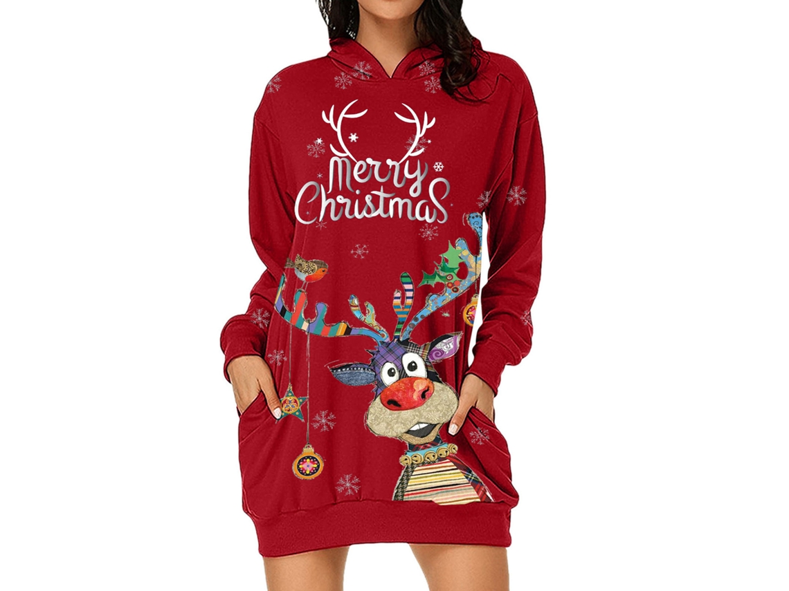 Laxiscreed Calças De Desporto Femininas Pretas, Confortáveis E Largas, Perfeitas Para Natal, Tamanho S