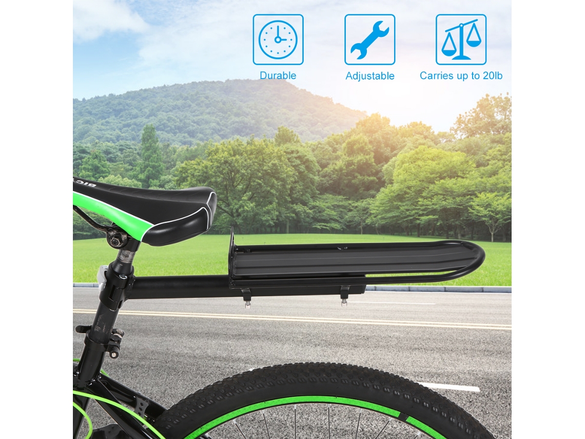 Rack De Carga Retrátil Para Bicicleta De Liga De Alumínio