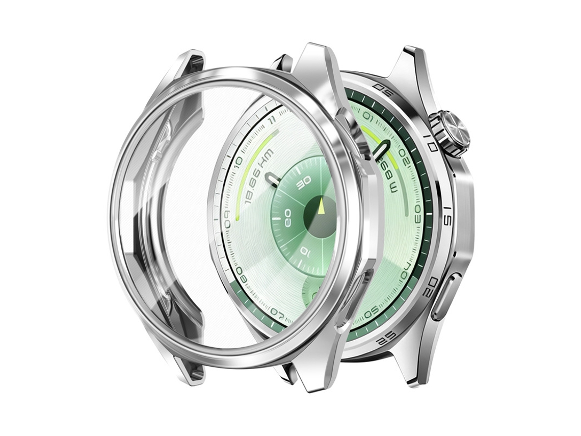 Capa protetora de TPU macio para Huawei Watch Gt6pro 46mm prateado HEXINYIGJLY