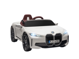 Bmw 12v I4 Carro Elétrico Infantil Preto, Controle Remoto