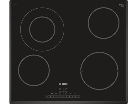 Placa de Vitrocerâmica BOSCH PKF651FP1E (Elétrica - 59.2 cm - Preto) — Elétrica de Vitrocerâmica | Largura: 59.2 cm