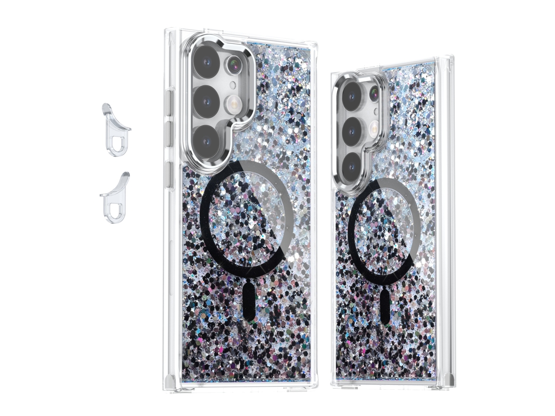 Suporte Magnético Anti-queda Para Capa De Celular Samsung Drop Gluepreto - S23plus