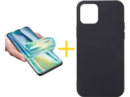 Capa + Película para iPhone 12 Pro ACCETEL Preto
