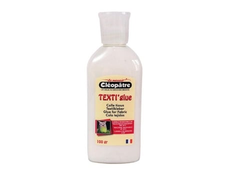 Cleópatra Cola Transparente Para Tecido Têxtil 100g Cleopatre