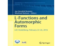 Livro L-Functions and Automorphic Forms LAF Heidelberg February 22-26 2016 de Springer Nature BV (Inglês)