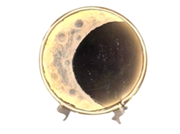 Luminária Noturna Lua, Abajur Decorativo para Casa, Luz de Cabeceira para Escritório e Quarto CHABERLU