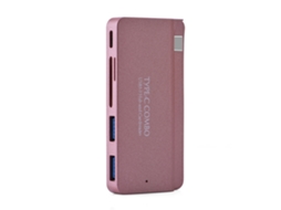 Hub Type-c (2 Portas Usb3.0 + Leitor De Cartões Sd/tf)