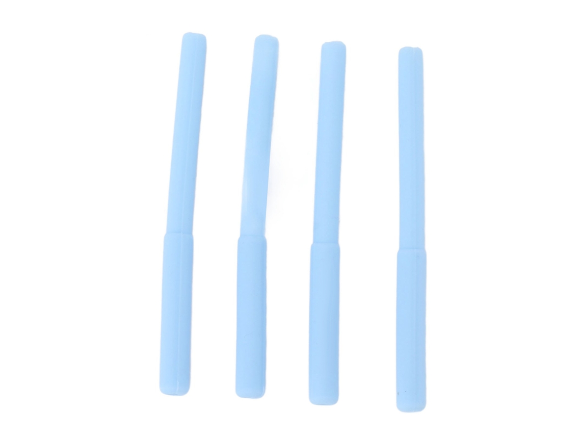 Protetor De Perna Fogão Aranha Silicone Anti Derrapante Azul Céu 4pcs