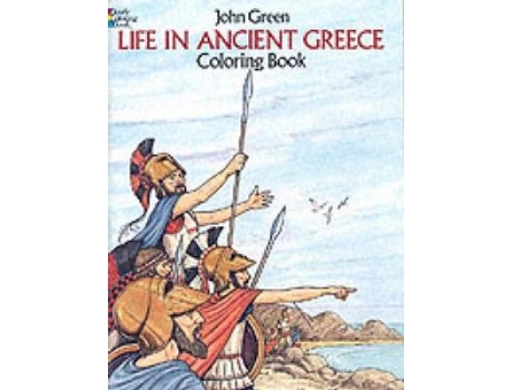 Livro life in ancient greece de john green,stanley appelbaum (inglês)