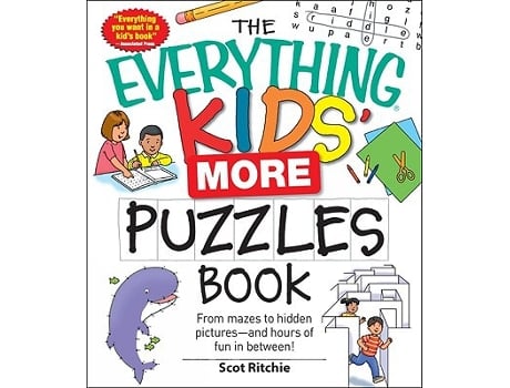 Livro The Everything Kids More Puzzles Book From mazes to hidden pictures and hours of fun in between de Scot Ritchie (Inglês)