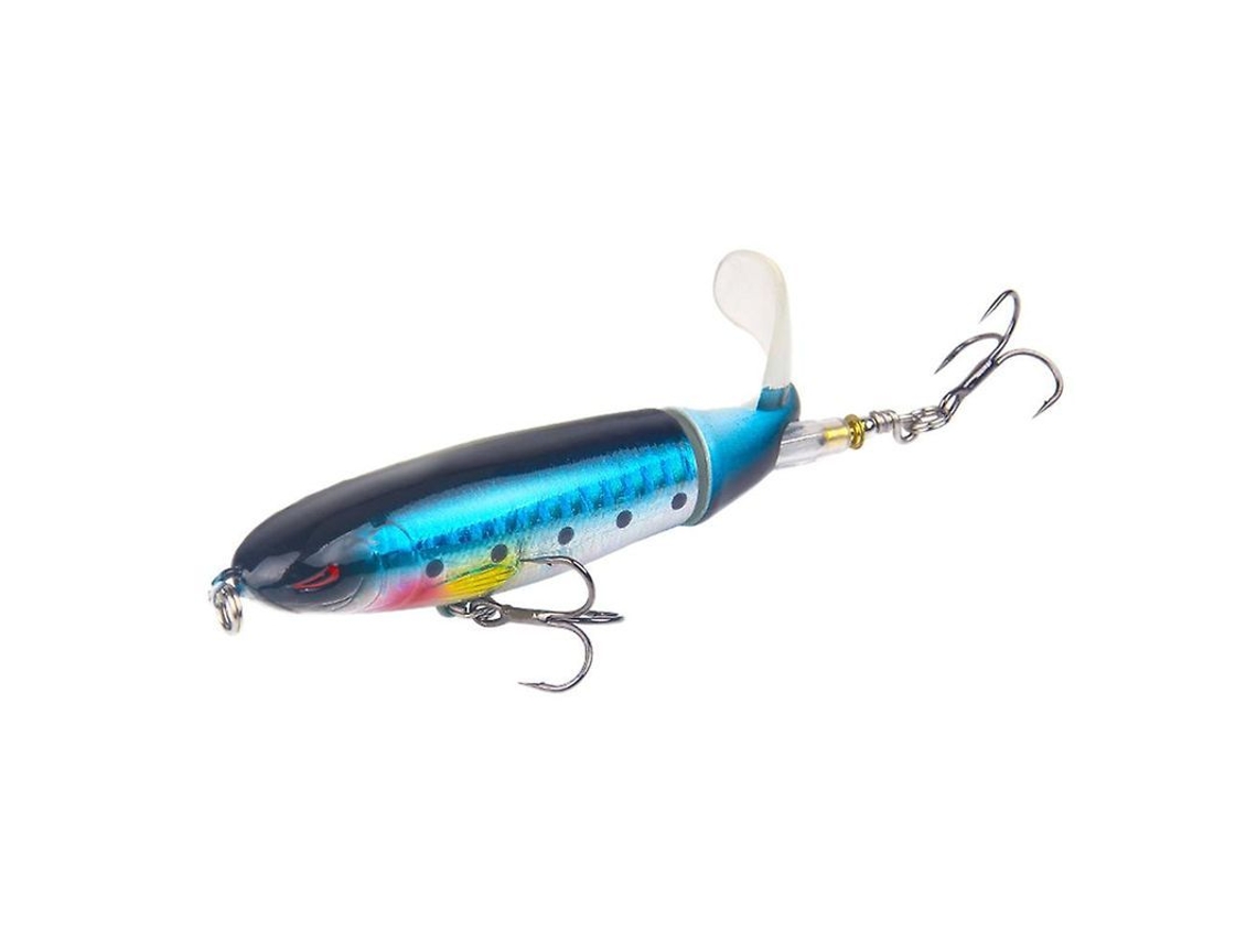 Isca Artificial de Pesca 13g com cauda rotativa para salmon e bass