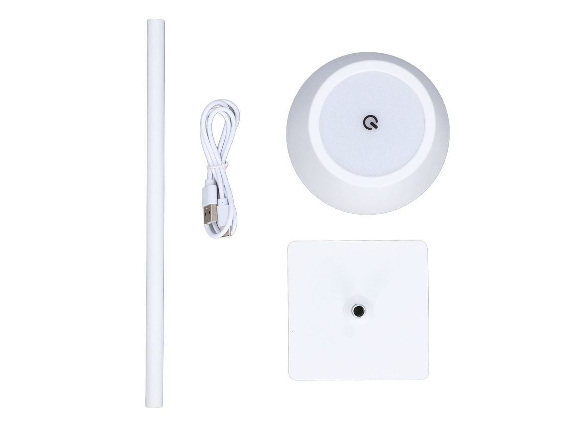 Lâmpada De Mesa Sem Fio Recarregável Led Com Controle Táctil, Lâmpada De Escritório Sem Fio