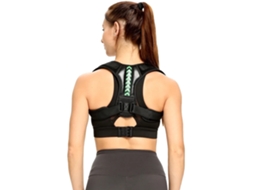 Corretor De Postura, Ajuste Ajustável, Material Respirável, Verde-c, L