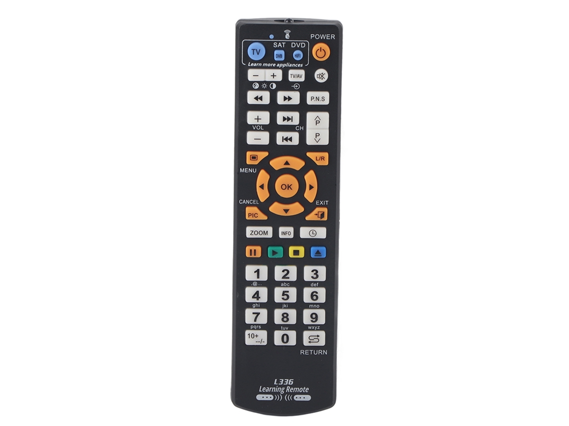 Aetheria controle Remoto Universal Inteligente com Função de Aprendizado para Tv Cbl Dvd Sat