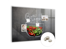 Quadro Magnético Inscrição "bom Apetite" Para A Cozinha Espelharte (100x70 Cm)