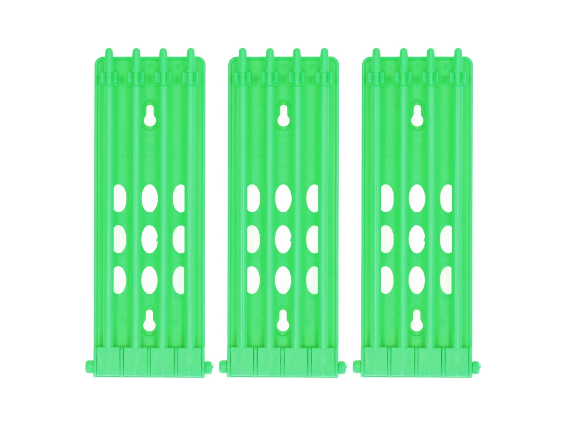 3pcs Suporte para Anilhas de Pés de Pombos 4 Colunas PP