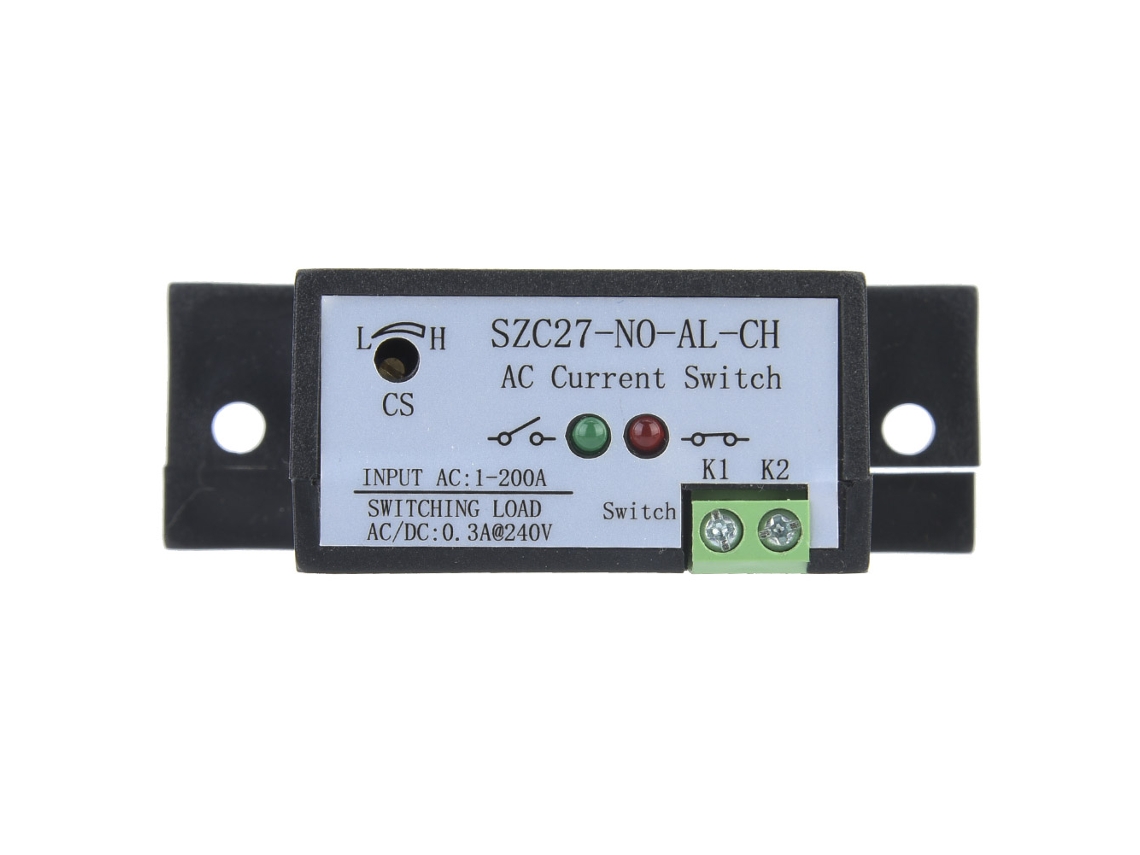 Interruptor de Corrente Veloriskku Detector CA Normalmente Aberto ajustável Szc27 200A