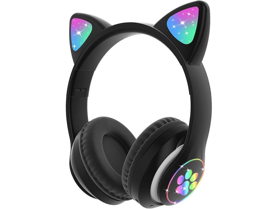2026 auriculares Bluetooth Plegables para Niños Con Luces Led, Micrófono Y Botón de Silencio, Cómodos Y Ajustables