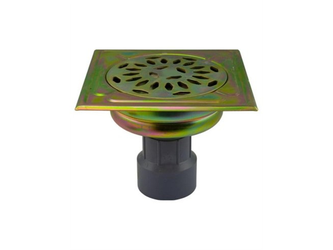 Ralo De Aço Zincado 150x150mm 50, Clara