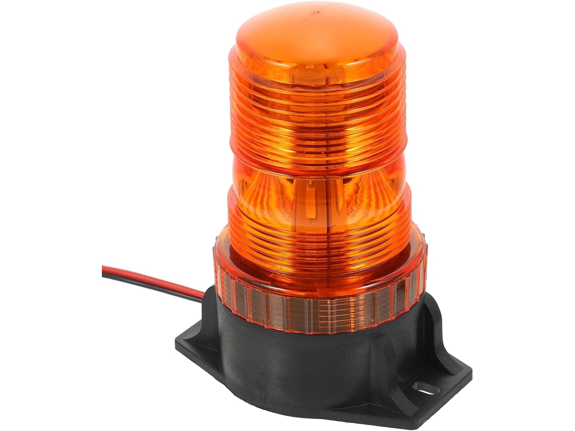 Luz Estroboscópica De Segurança Laranja Kisangel 15w Para Veículos Industriais E Empilhadeiras, Tensão De 10a 80v, Fácil