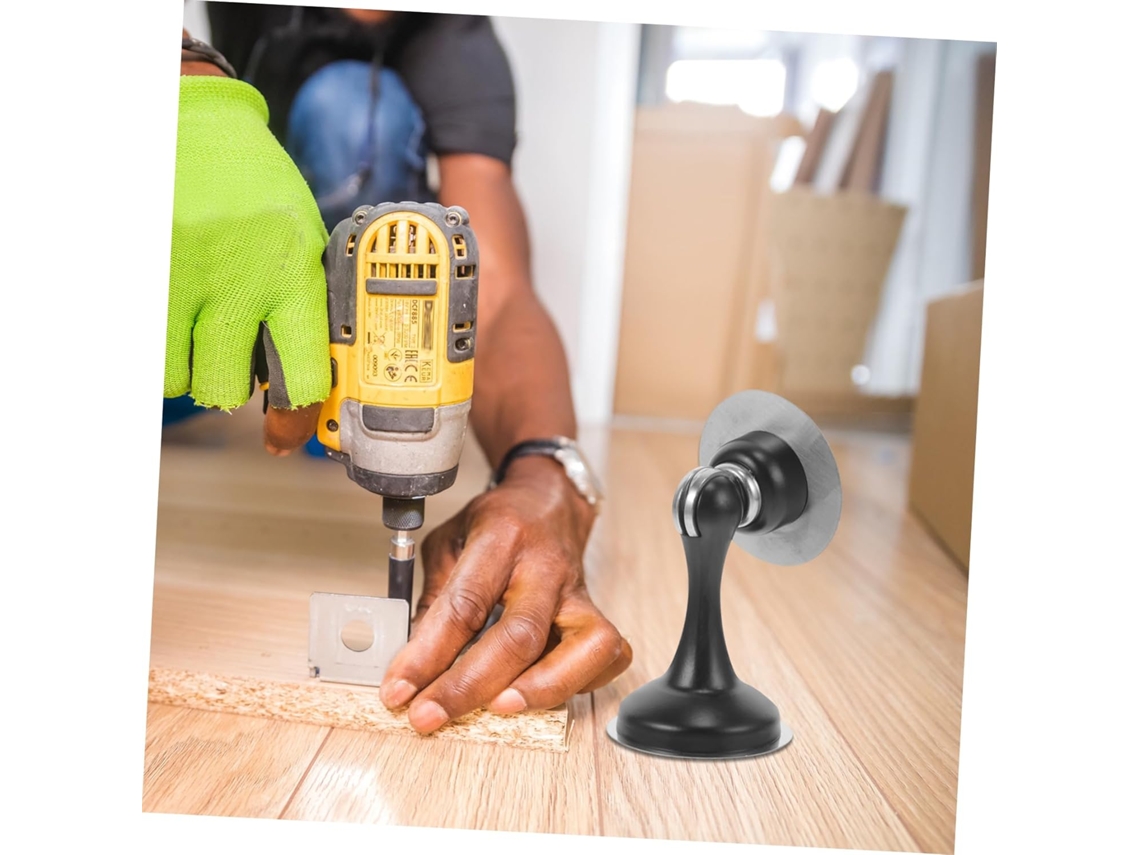 Peças De Batentes Magnéticos Para Porta De Correr, Com Fixação No Chão. Batente Magnético Para Porta, à Prova De Vento. Aquaforge
