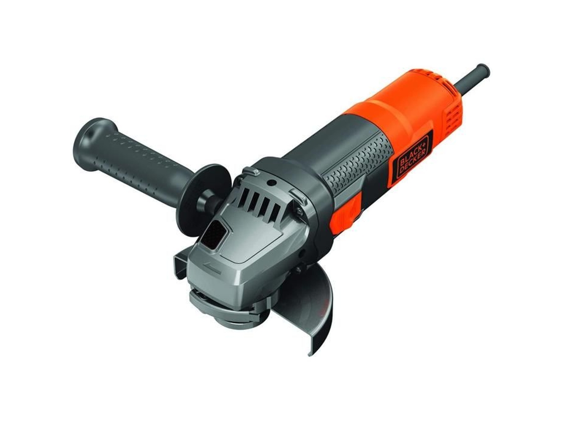 Broca de roteador Black &amp; Decker Beg120 de 115 mm e 800 W com interruptor de trava e partida suave
